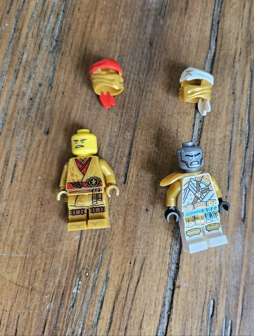 Lego Ninjago Kai And Zane Crystalized Minifigures
